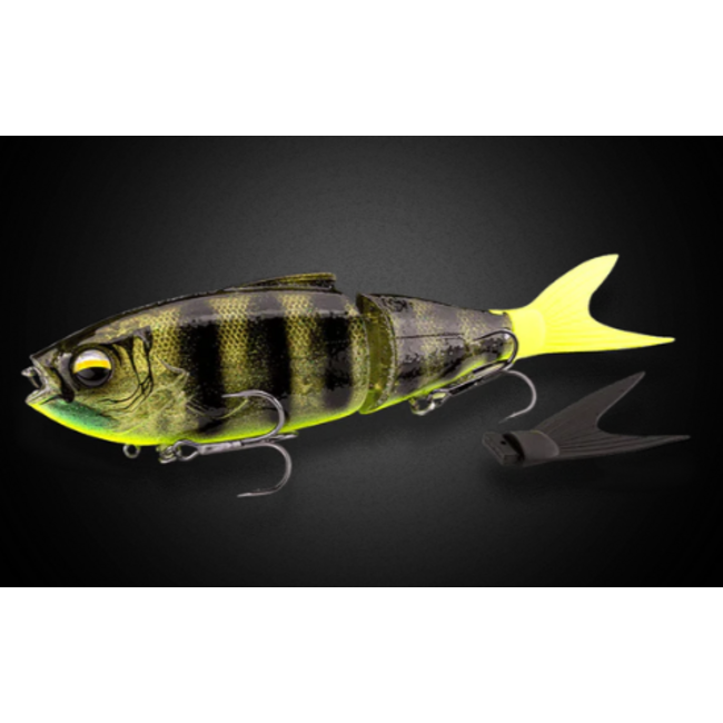 LMAB Real Vibe 18 cm 53 gr Crime Perch voor snoek en snoekbaars
