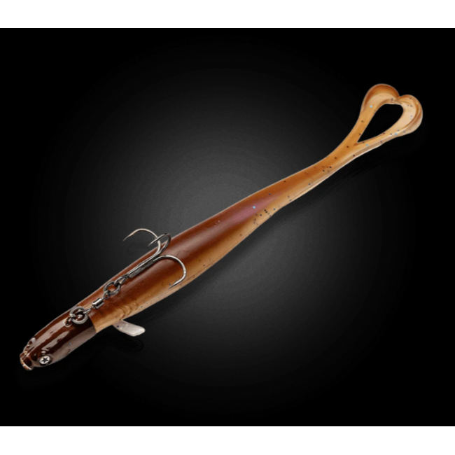 LMAB 25cm softbait voor pelagisch vissen op snoek