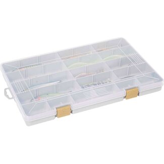 Westin W3 Tackle Box 27,5x18,5x4,5cm Grey / Clear