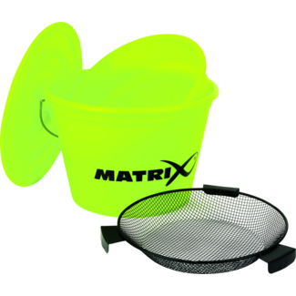 Matrix Voeremmer met zeef, mengbak en deksel Matrix Voeremmer met zeef, mengbak en deksel
