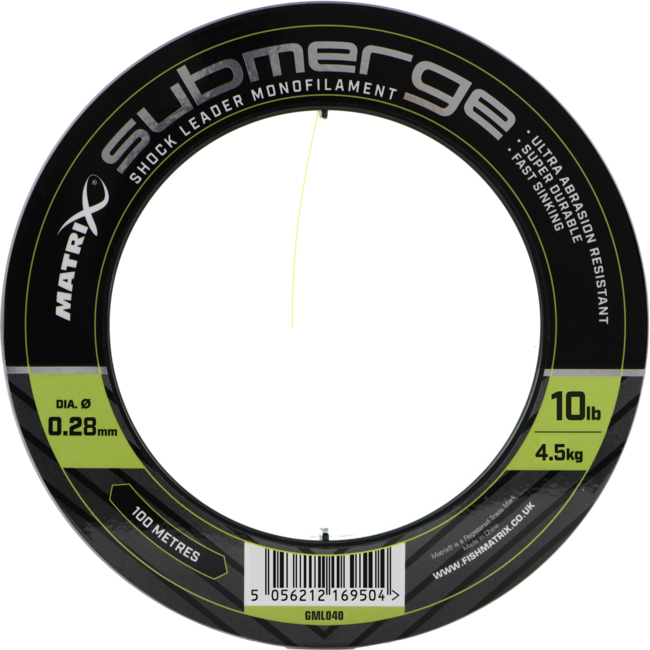 Matrix Shock leader monofilament 8 lb 0,26 mm 100 m