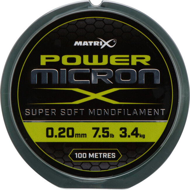 Matrix Power Micron X 0.23 mm 9.5 lb 100 m vislijn