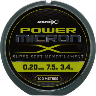Matrix Power Micron X 0.18 mm 6.5 lb 100 m Matrix Power Micron X 0.18 mm 6.5 lb 100 m