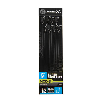 Matrix MXC-3 Size 12 Barbless 0.18 mm 15 cm Super Stop 8 st