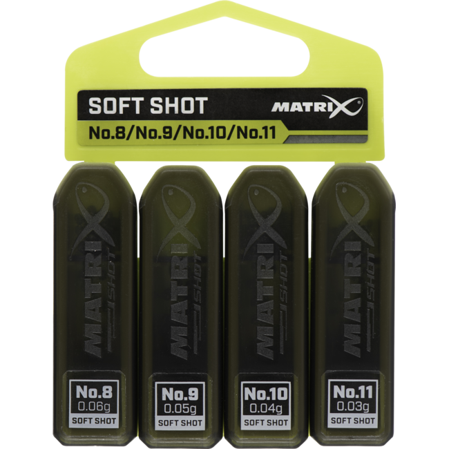 Matrix Zachte loodhagels in dispenser voor dobber- en feedermontage