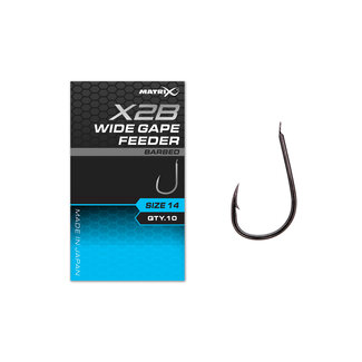 Matrix X2B Wide Gape Feeder Size 10 Barbed
