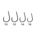 Matrix X2B Wide Gape Feeder Size 12 Barbed
