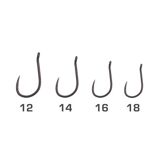 Matrix X5 F1 Pellet Rigger Size 12 Barbless - Eyed Matrix X5 F1 Pellet Rigger Size 12 Barbless - Eyed
