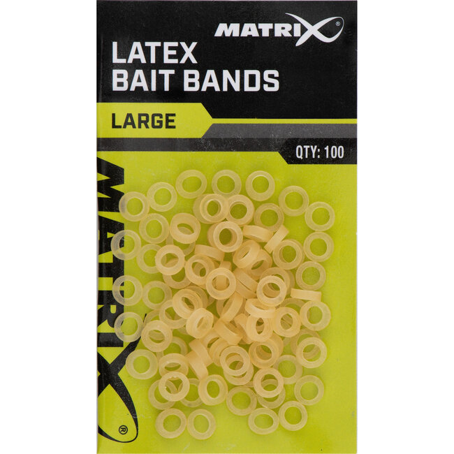 Matrix Large latex bait bands voor pellets en dumbells