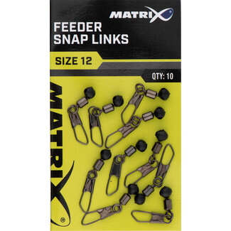 Matrix Feeder Snap Links Size 12 10 st Matrix Feeder Snap Links Size 12 10 st