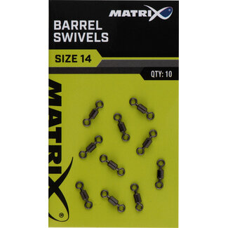 Matrix Barrel Swivels Size 14 10 st