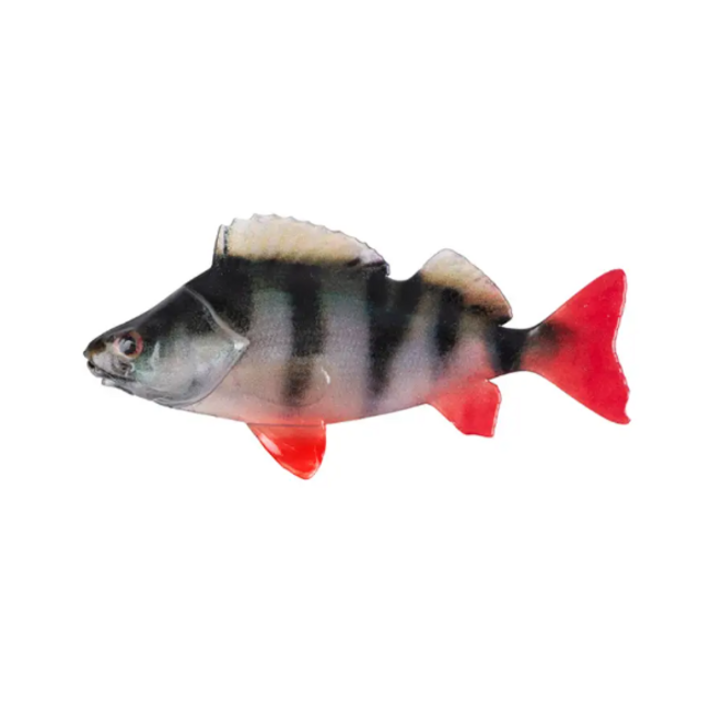 Fox Rage Baarsimitatie softbait met platte filetbody
