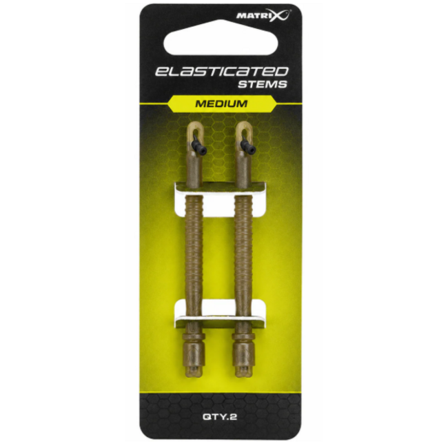 Matrix Elasticated feeder stems medium voor method feeders