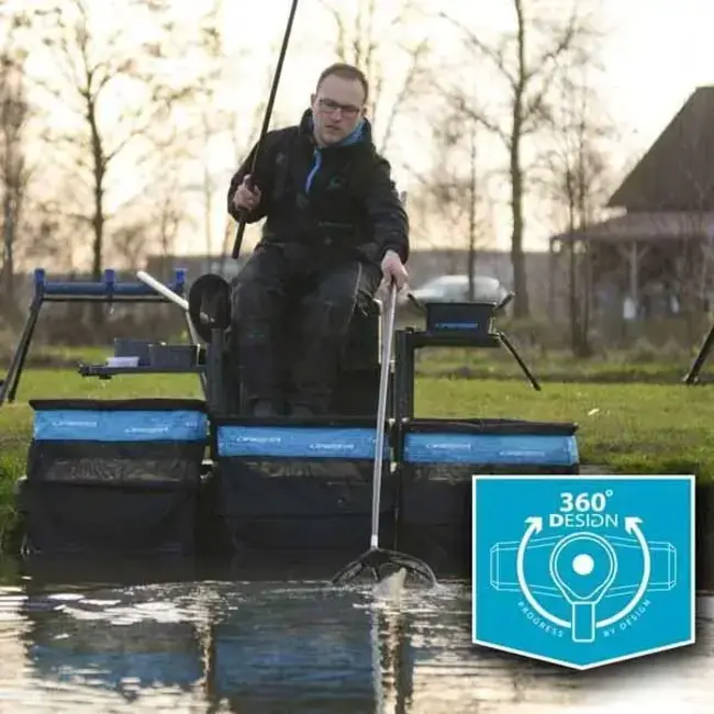 Cresta Bewaarnet 3,0 m met 360° blok voor karper en witvis