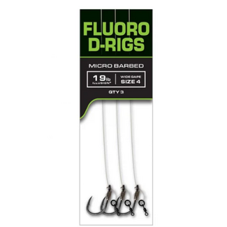 Fox Fluoro D-rigs Wide Gape Haakmaat 4