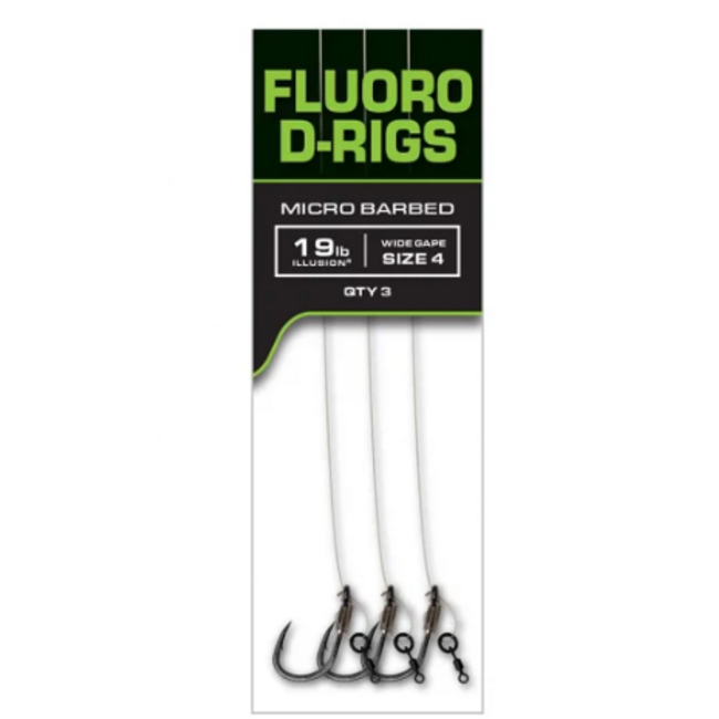 Fox Fluoro D-rigs Wide Gape Haakmaat 4