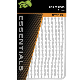 Fox Edges Pellet Pegs 11 mm x 2 Clear Fox Edges Pellet Pegs 11 mm x 2 Clear