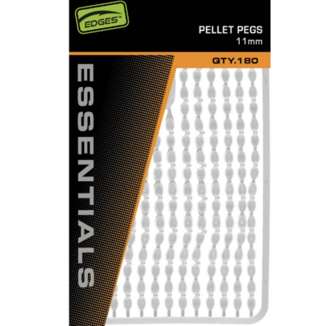 Fox Edges Pellet Pegs 11 mm x 2 Clear