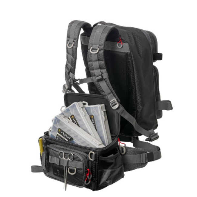 Westin W4 3 in 1 Master Backpack 3 Boxes TL Titanium Black