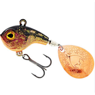 Westin Dropbite Tungsten spin Tail Jig 3.4 cm 17 gr Copper Perch