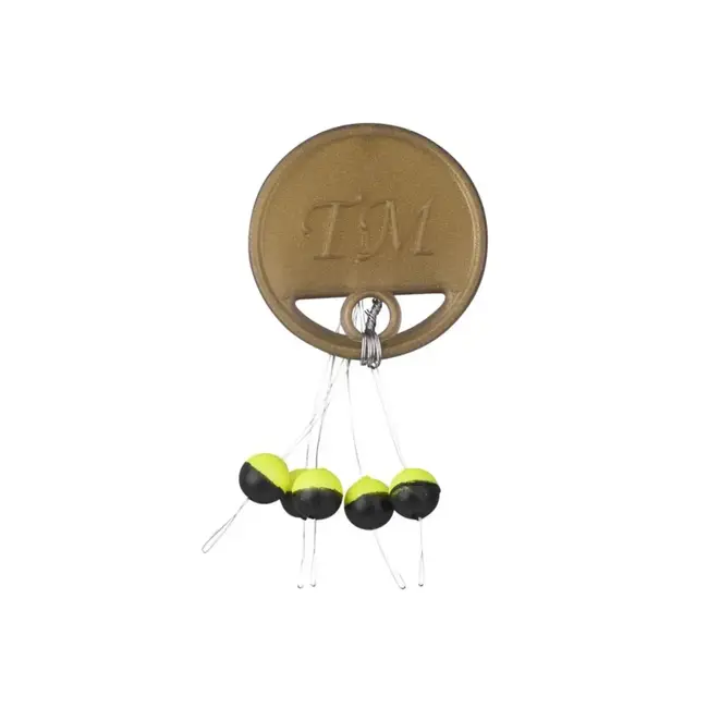 Troma Mini pilots geel zwart voor dobber- en penvisserij
