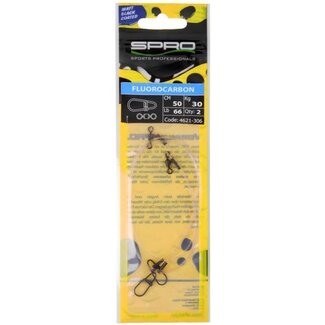 Spro Matte Black Leader Fluorocarbon 66 lb 30cm Spro Matte Black Leader Fluorocarbon 66 lb 30cm