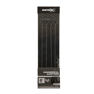 Matrix X1 Commercial Carp 10 cm Rigs Haakmaat 14 Matrix X1 Commercial Carp 10 cm Rigs Haakmaat 14
