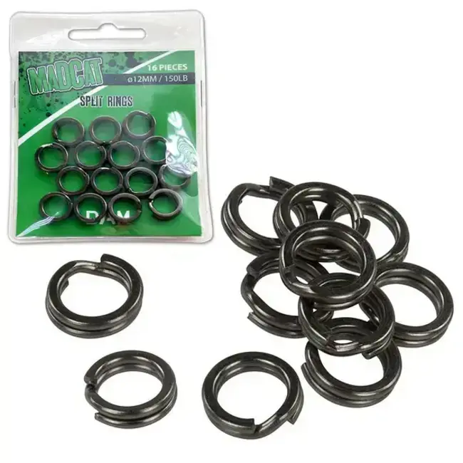 Madcat Split Rings 10mm 100lb