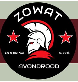 Huisbrouwerij De Borggraaf ZOWAT AVONDROOD