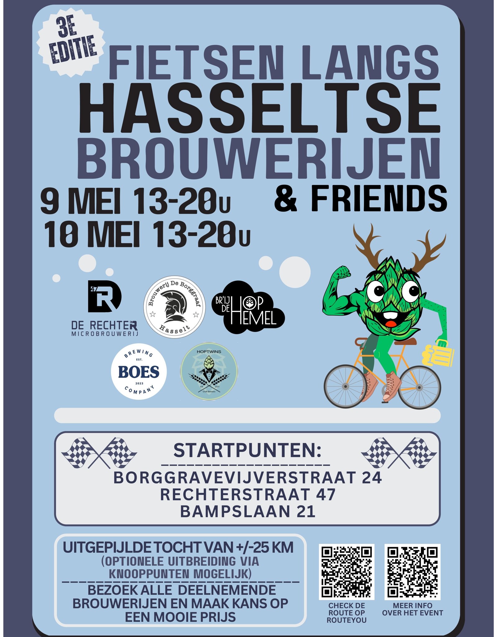 Fietsen langs Hasseltse Brouwerijen