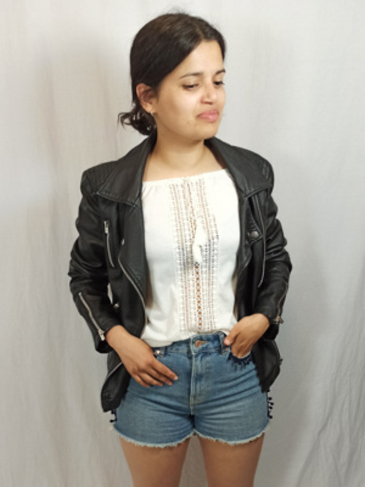 Bohemian OffShoulder Top OffWhite The