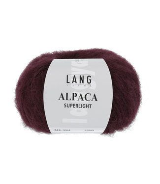 LANG Yarns Alpaca Superlight 064 bordeaux
