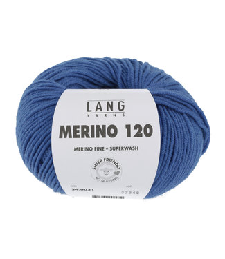 LANG Yarns Merino 120  34.0031 royal