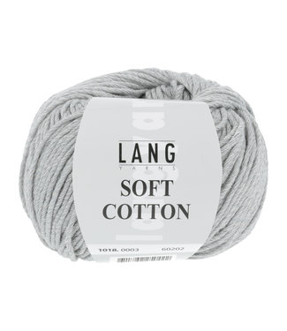 LANG Yarns Soft Cotton 003 lichtgrijs