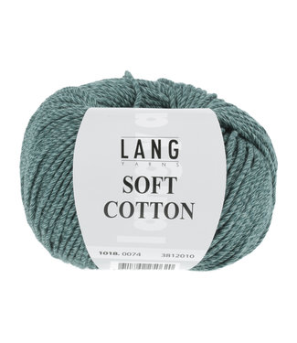 LANG Yarns Soft Cotton 074 atlantisch
