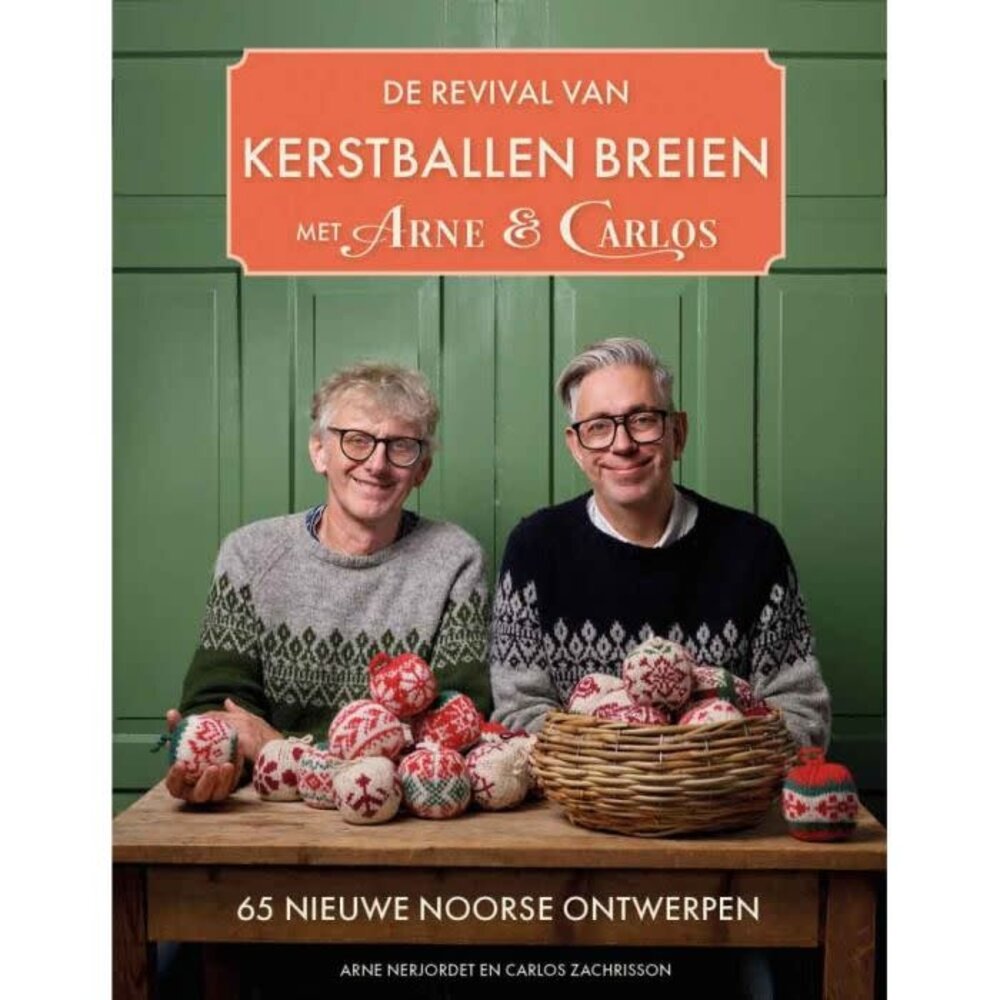 De revival van kerstballen breien Arne en Carlos Wolwinkel VAN DRAAD