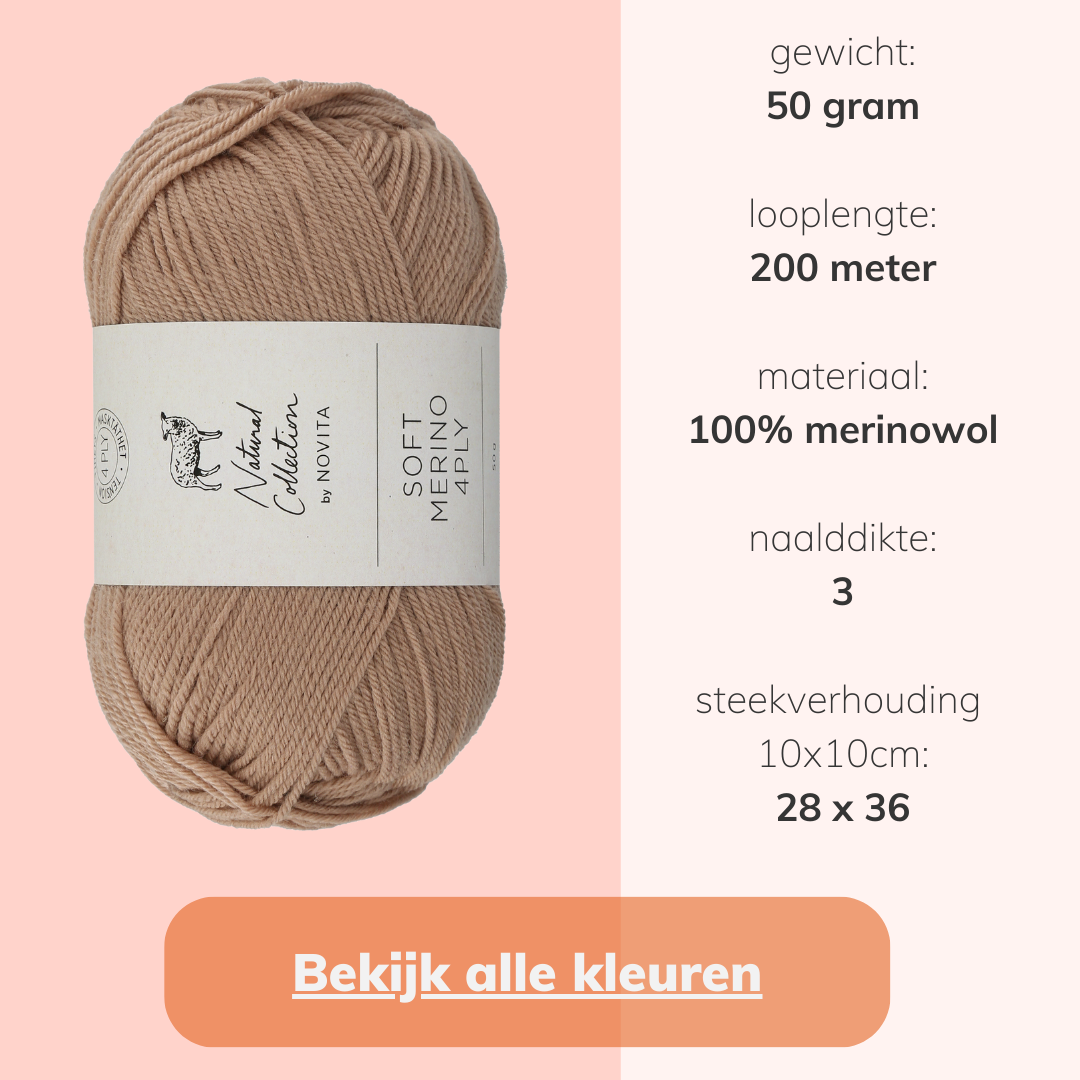 Novita Soft merino 4-ply 