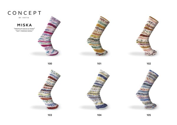 Katia Concept Katia Concept Miska Socks 101 Katia Concept Katia Concept Miska Socks 101