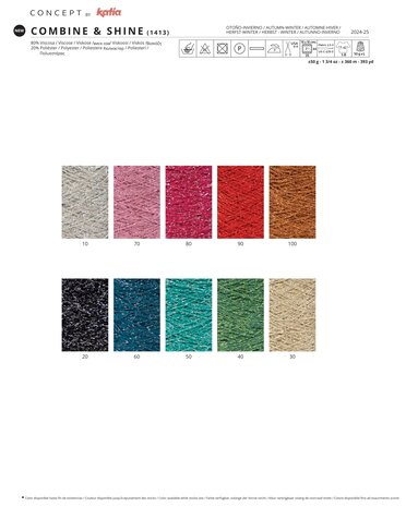 Katia Concept Katia Concept Combine&Shine 40 Katia Concept Katia Concept Combine&Shine 40