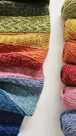 LANG Yarns Advent KAL Donegal Tweed Plus