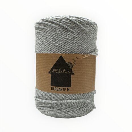 Huisje van Katoen Barbante M 300 meter Wolken Grijs Huisje van Katoen Barbante M 300 meter Wolken Grijs