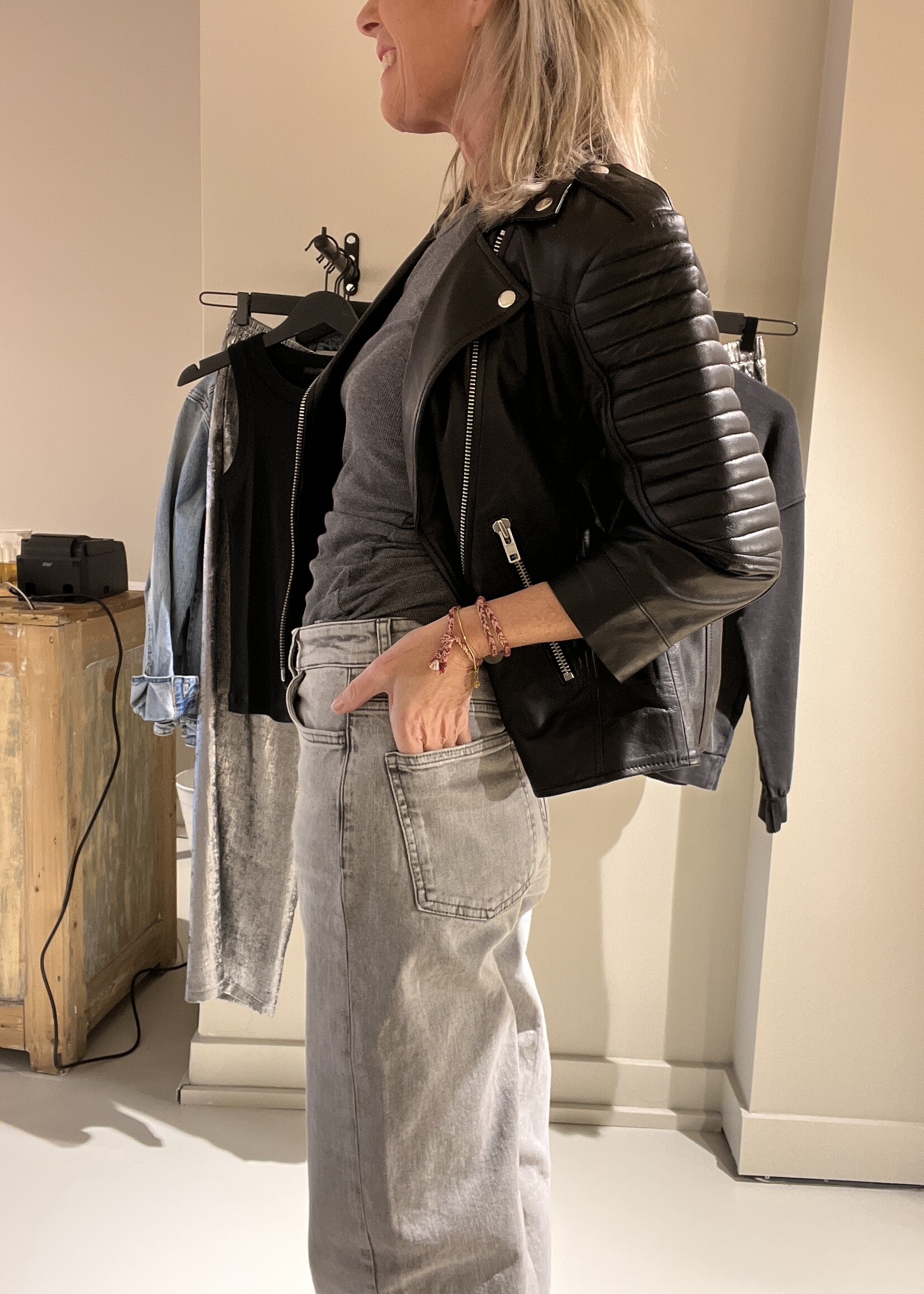 Aimee Leather jacket