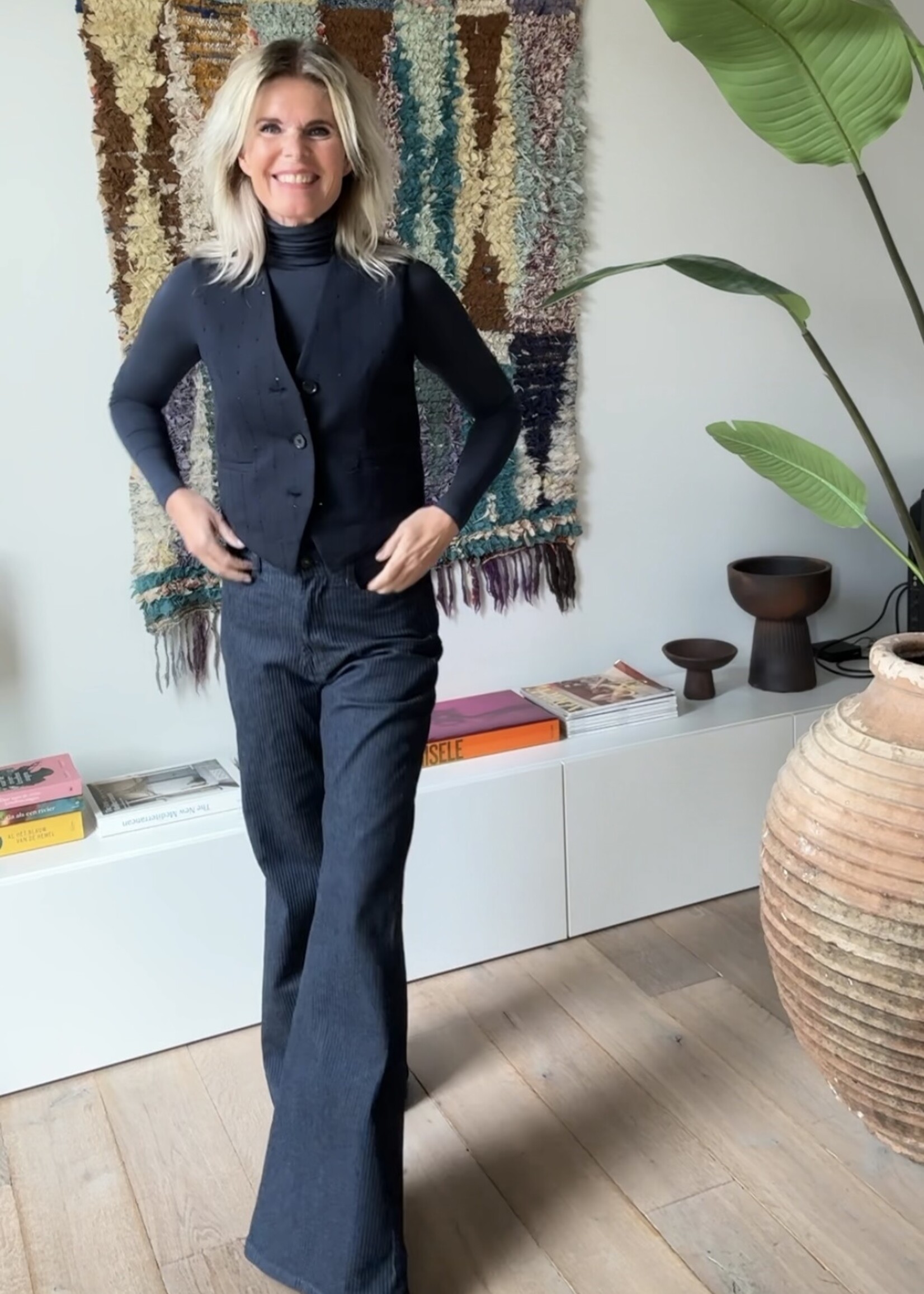 Bybar Dark denim pants