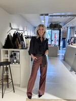 Femmes du Sud Faux leather pants