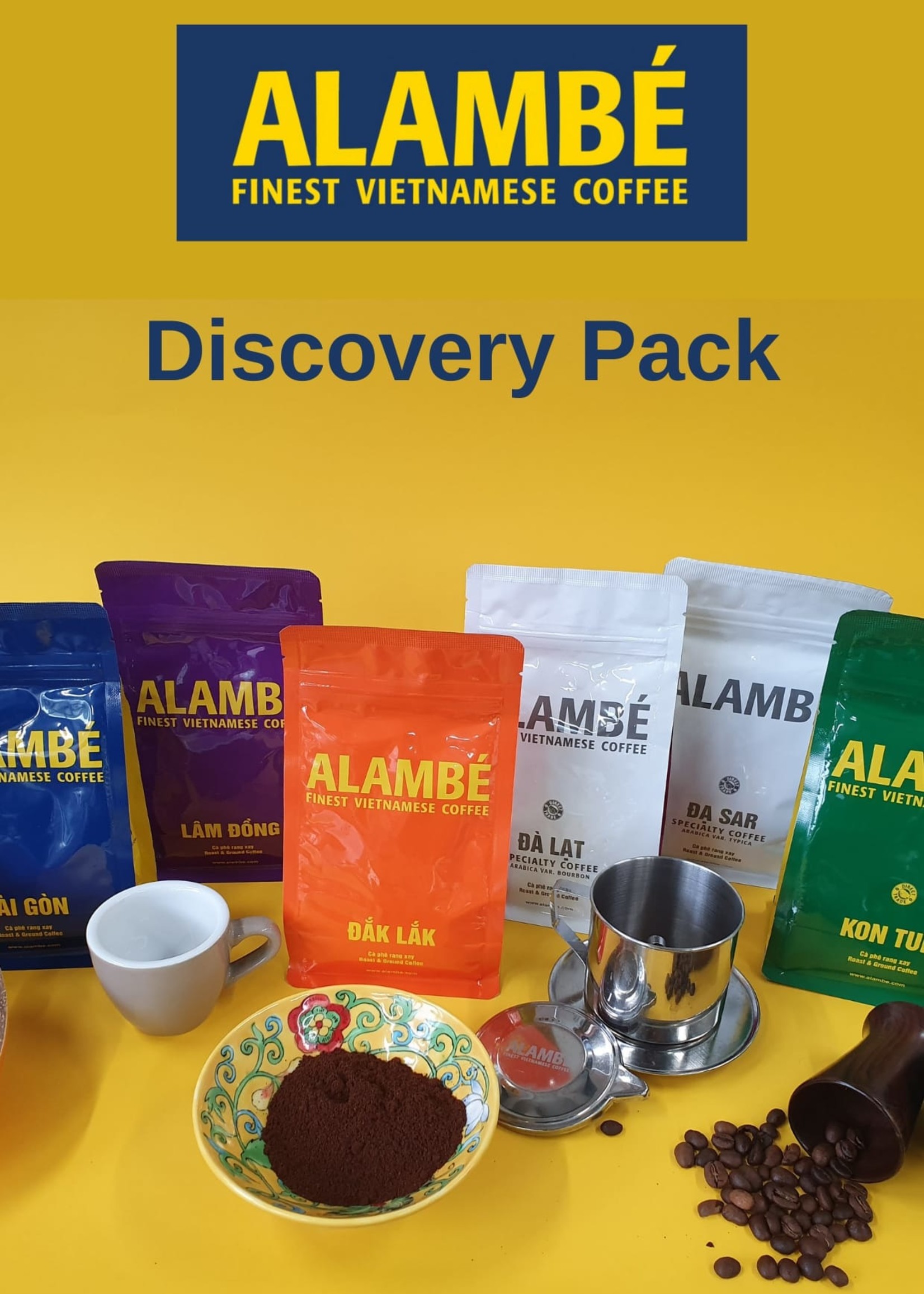 Alambé - Finest Vietnamese Coffee Das Alambé Kaffee Entdeckungspaket (Bohnenkaffee)