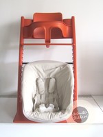 Kinderstoel oranje compleet