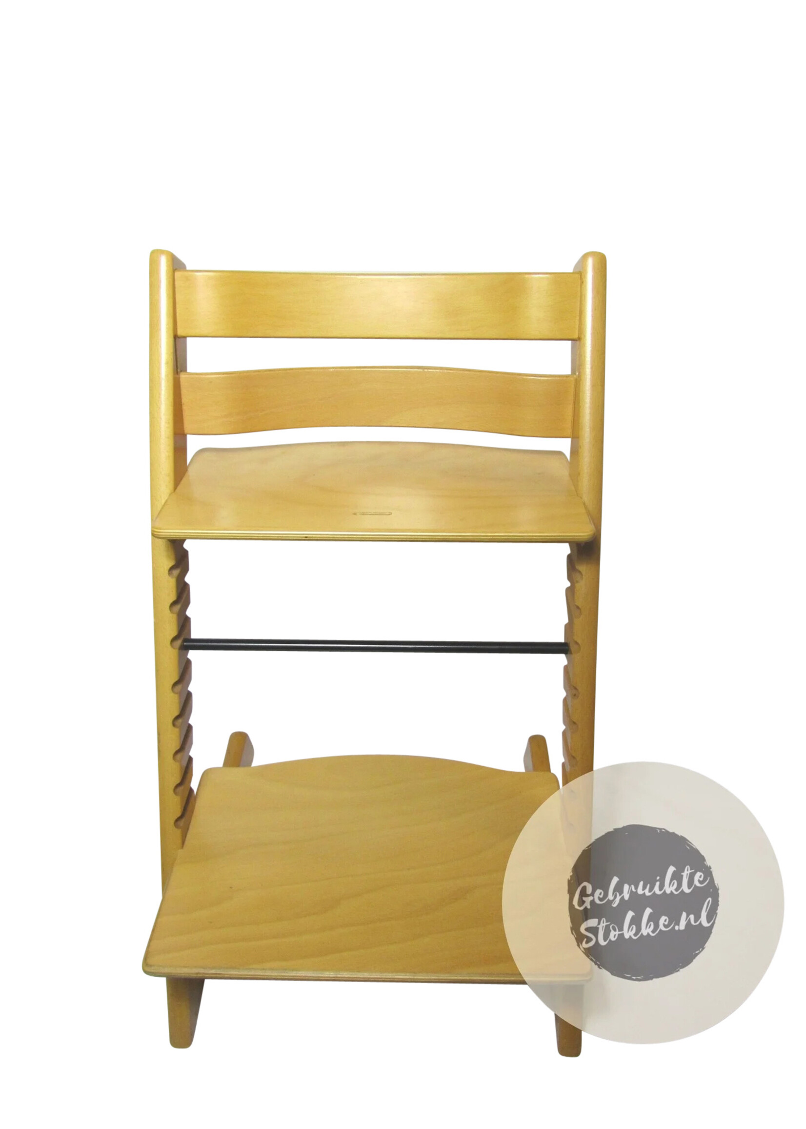 Stokke Tripp Trapp kinderstoel beuken zo goed als nieuw