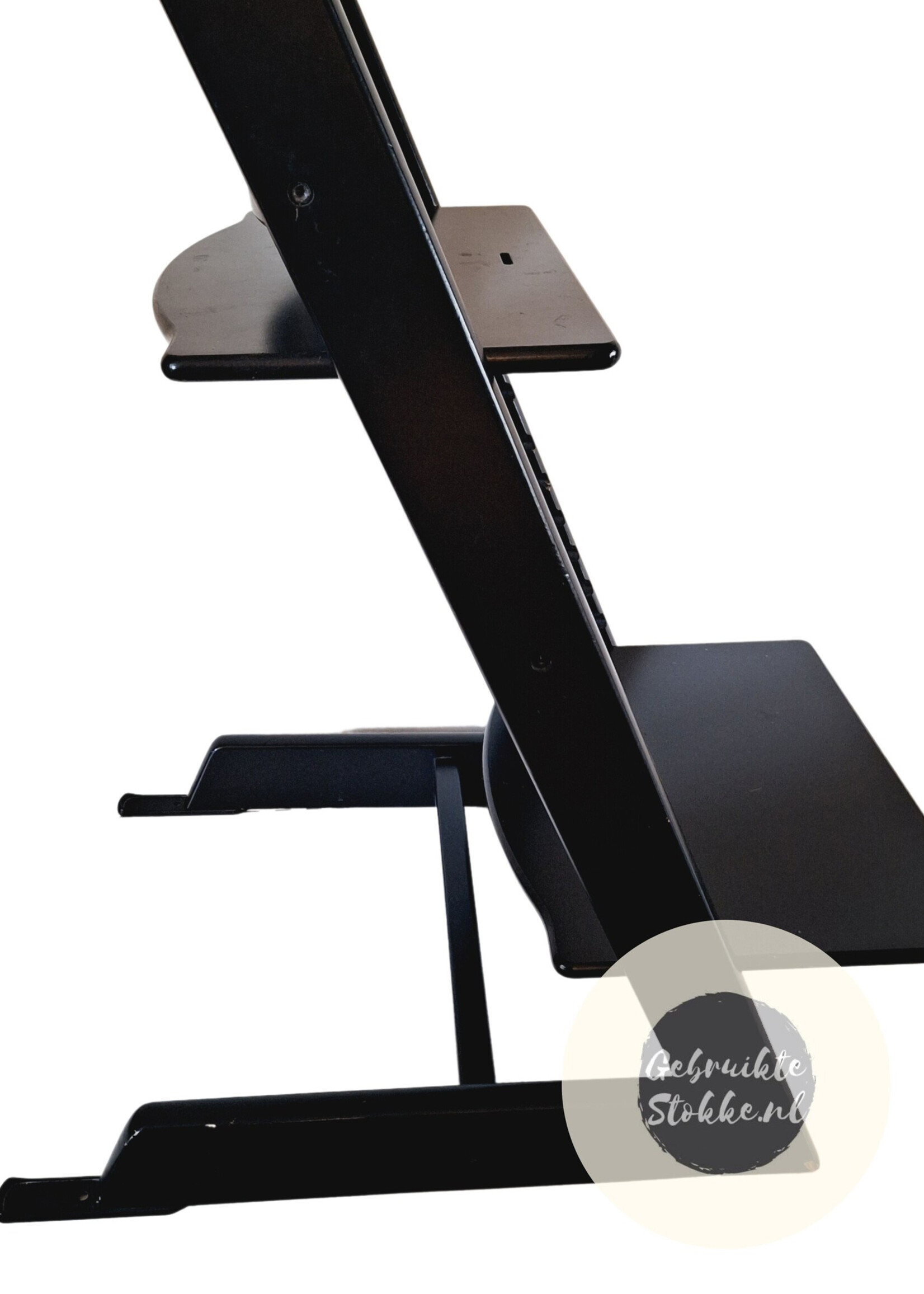 Stokke Tripp Trapp kinderstoel zwart compleet