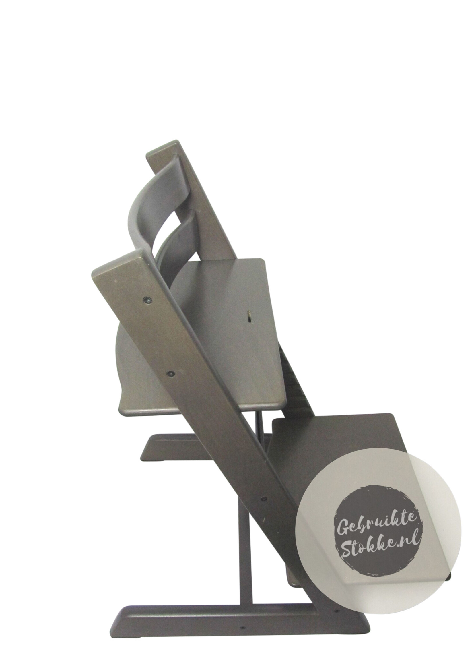 Stokke Tripp Trapp kinderstoel hazey grey, zo goed als nieuw