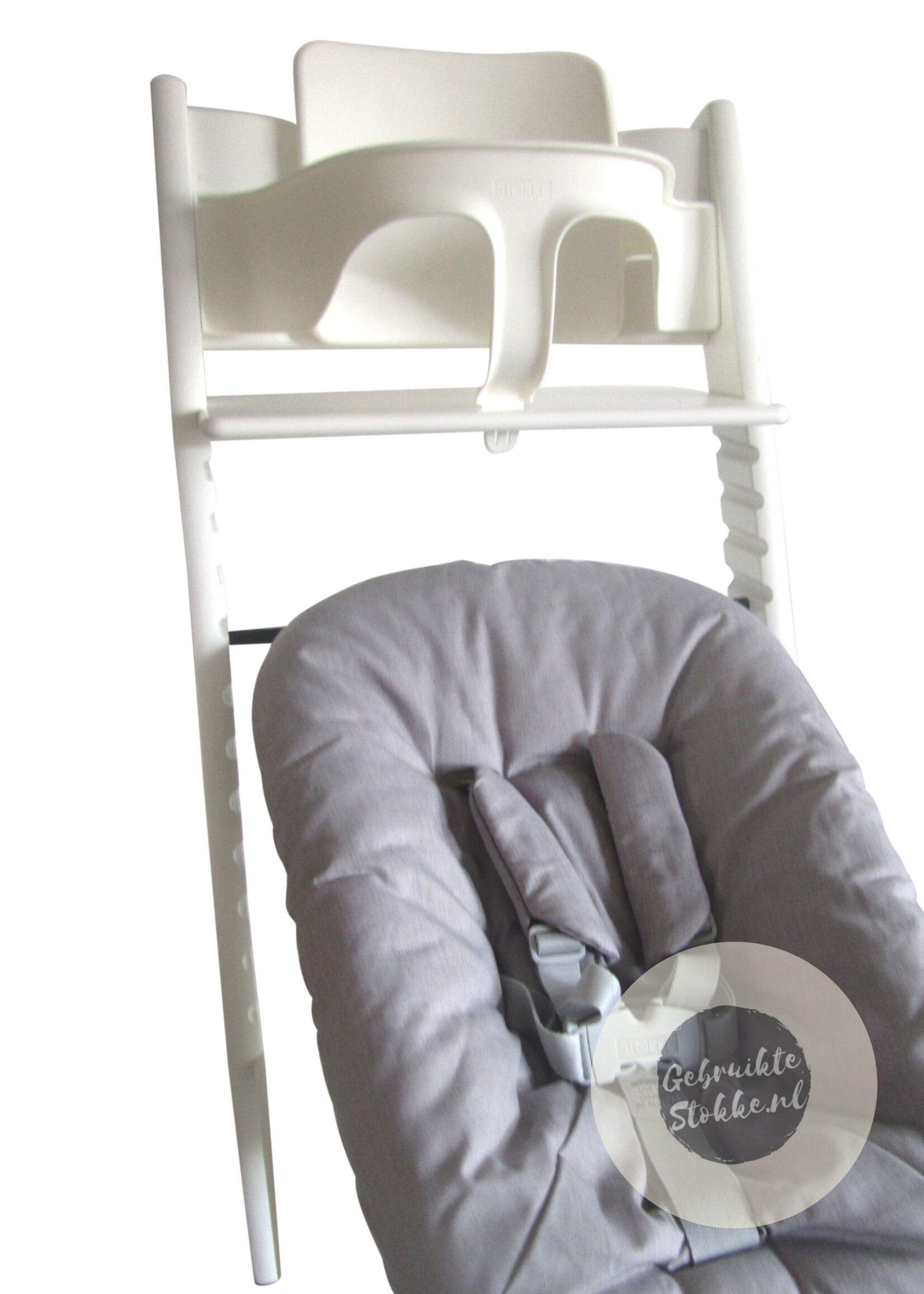 Stokke Tripp Trapp kinderstoel wit compleet